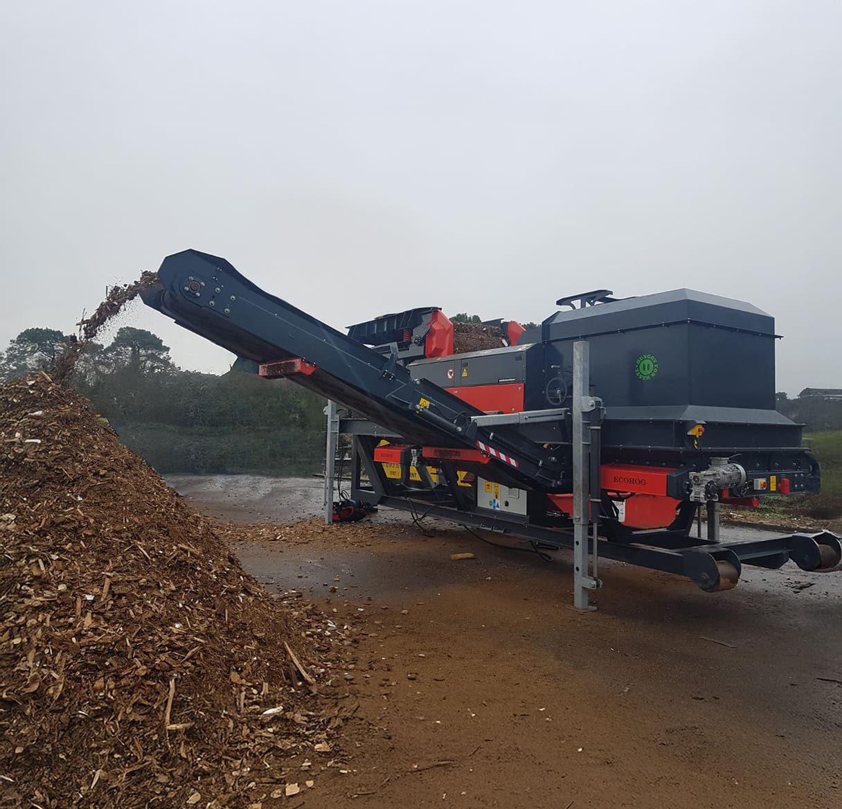 Eddy Current Separator Range- Modular and Mobile from Ecohog. Superior Non-Ferrous & Ferrous separation