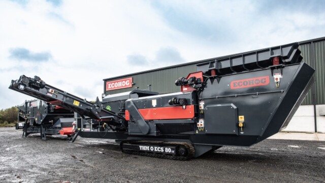 Tracked Eddy Current Separator for non-ferrous recovery