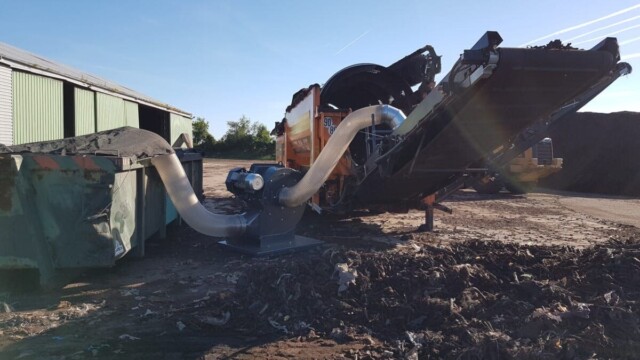 EH-81 Airhog air suction separator