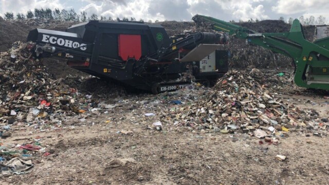 Setup- Screener - EH1500-TWS - High Speed Shredder