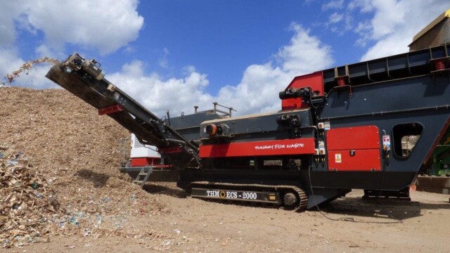 THM ECS-2000 HogMag non-ferrous and ferrous recovery